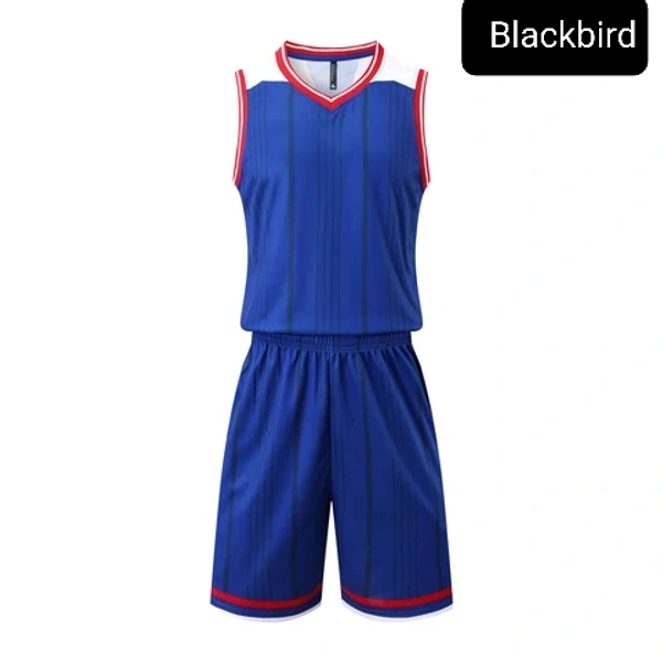Blackbird  Basketball Jersey Set  - Royal Blue, Regular, XXL