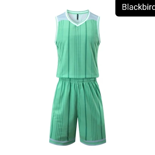 Blackbird  Basketball Jersey Set  - Pelorous, Regular, XXL