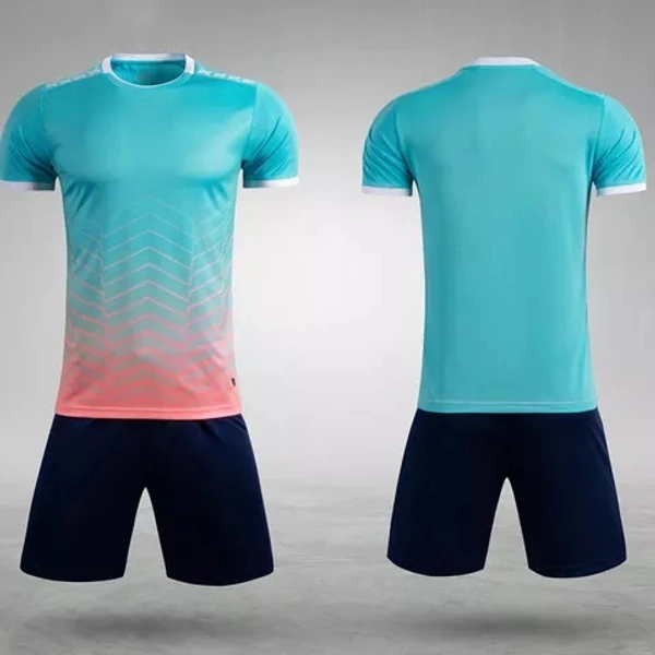 Blackbird Soccer Jersey Set - Cyan Aqua, Regular, L
