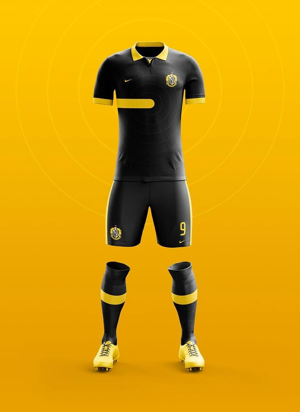 Blackbird Soccer Jersey Set - Black, Regular, L
