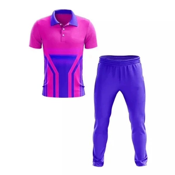 Blackbird Cricket Jersey Set - Magenta / Fuchsia, Regular, XL