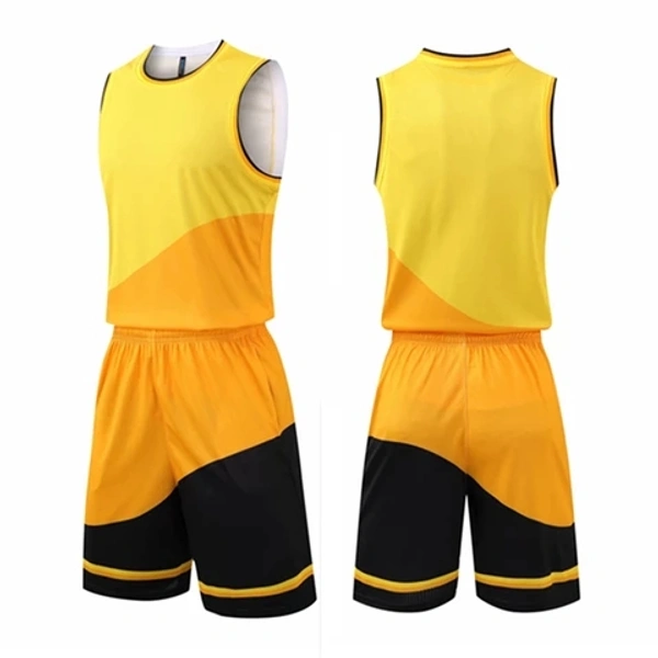 Blackbird   Blackbird Basketball Jersey Set - Gold, Regular, XL