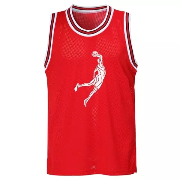Blackbird Basketball Jersey - Red, Regular, M