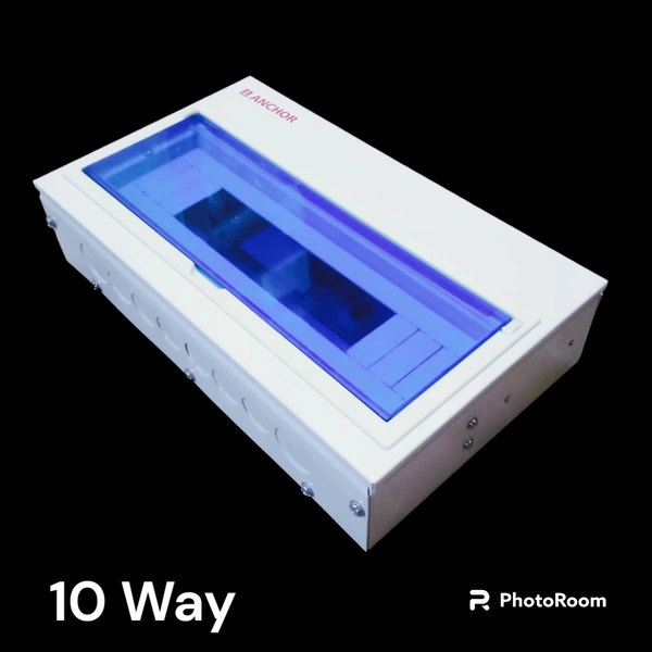 TRANSPARENT 10 WAY DISTRIBUTION BOX