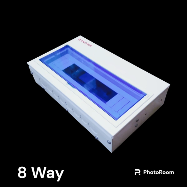 TRANSPARENT 8 WAY DISTRIBUTION BOX