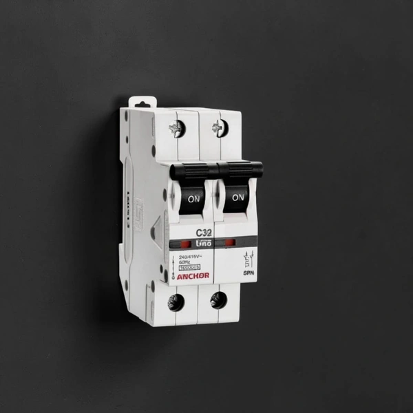 UNO C63A. DOUBLE POLE (DP)  MCB ,10kA