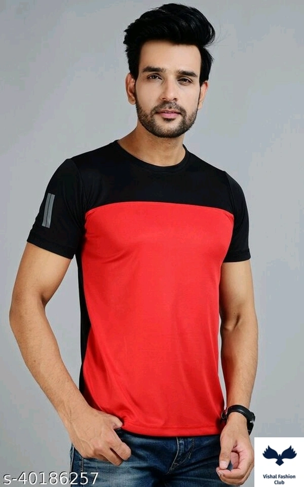 Half Sleeves Designers Sport GYM T-shirt - M