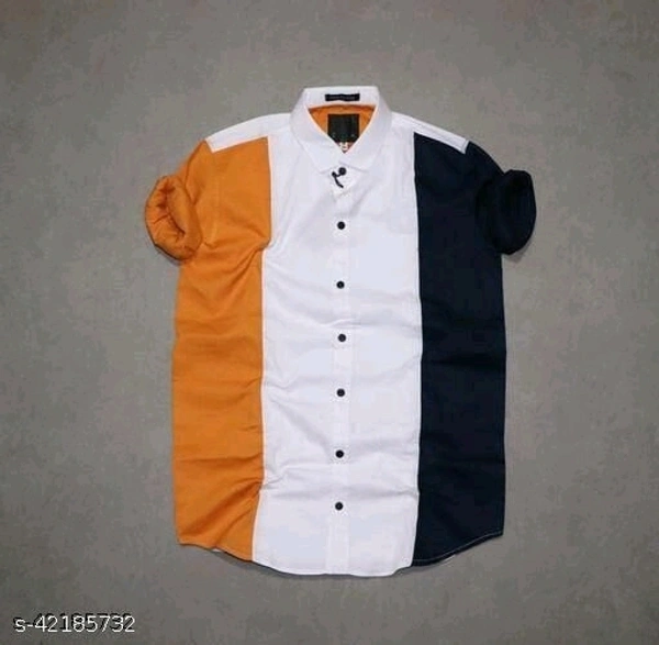 Trendy Grecfull Men Shirt - L