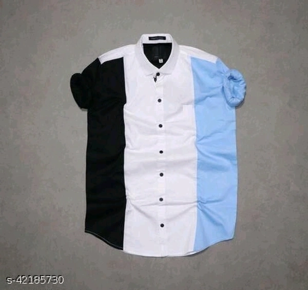 Trendy Grecfull Men Shirt - XL
