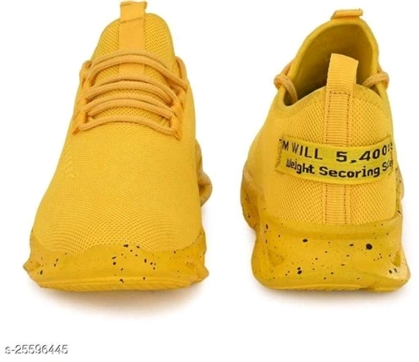 Men's Yellow Premium Quality Shoes - 7