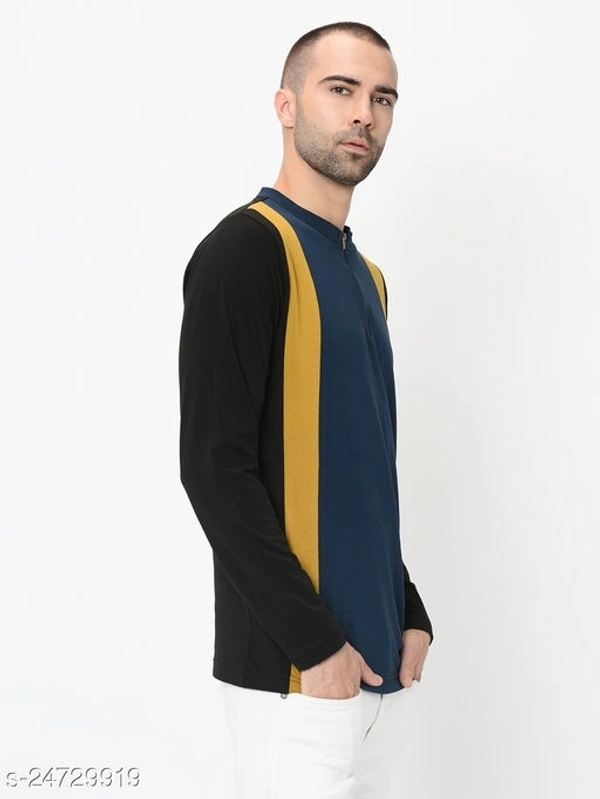 White Man Trendy Round Neck T-shirt - S