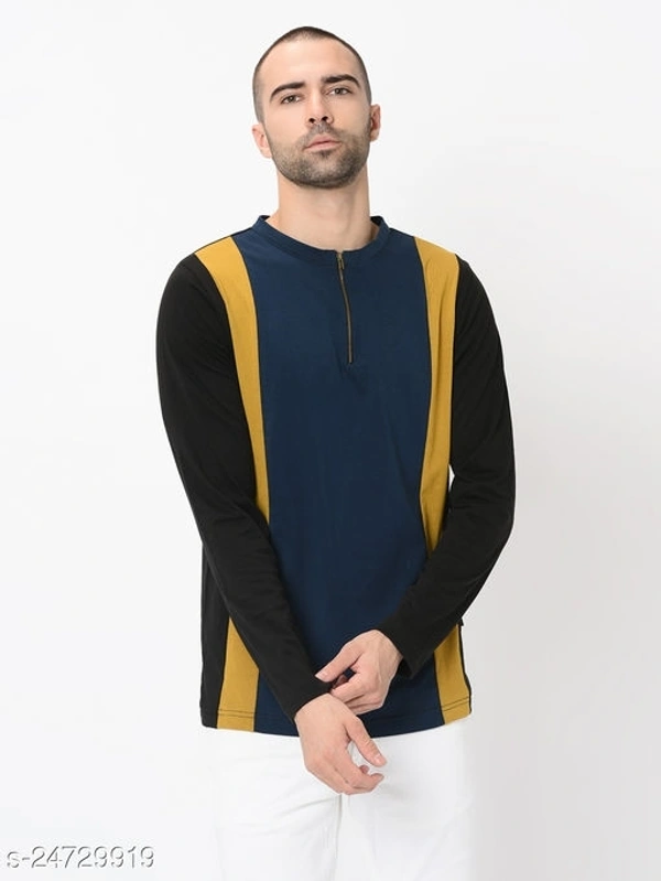 White Man Trendy Round Neck T-shirt - M