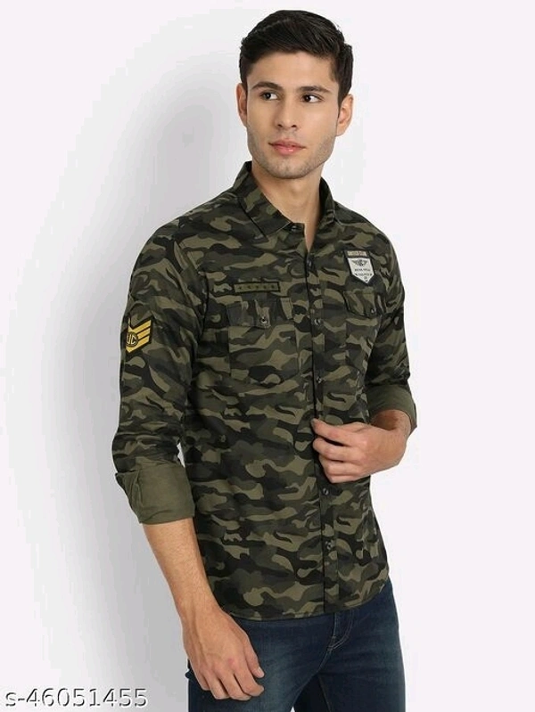Trendy Men Sport Shirt - M