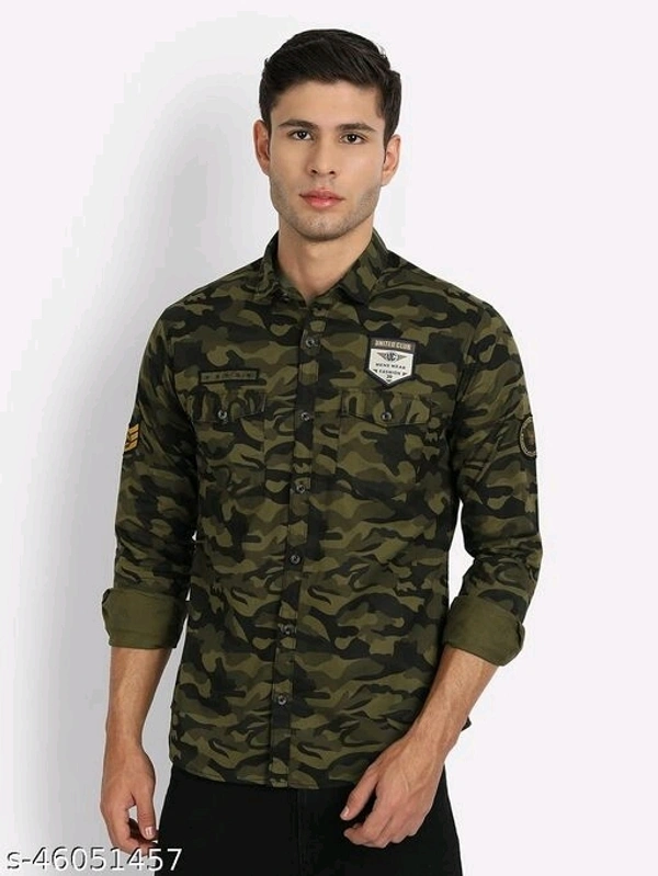 Trendy Men Sport Shirt - M