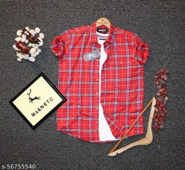 Checked Men Shirt - XL