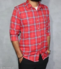 Checked Men Shirt - XL