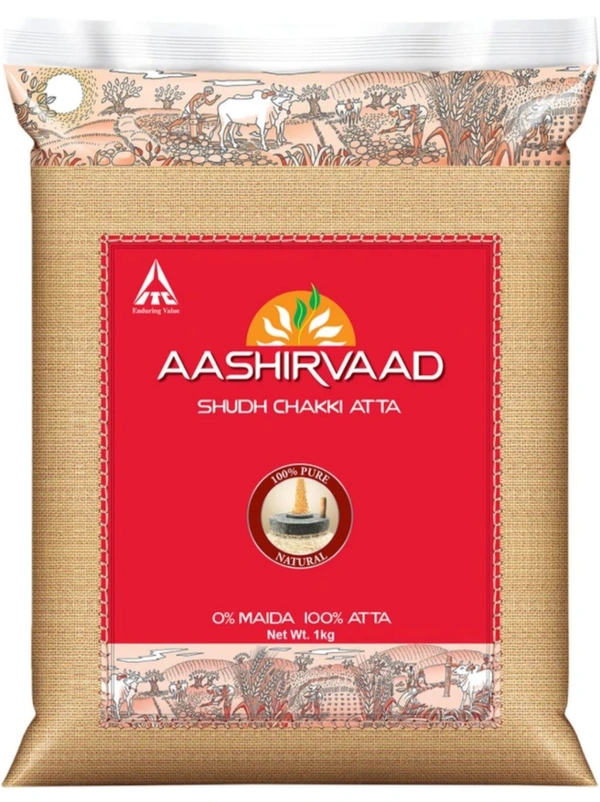 Aashirvaad Shudh Chakki Atta - 100%