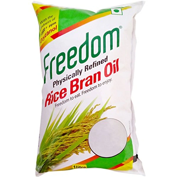 Freedom Rice Brand Oil ( ఫ్రీడమ్ రైస్ బ్రాండ్ ఆయిల్) - 1L
