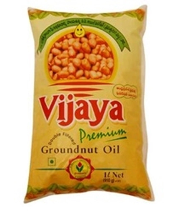 Vijaya Groundnut Oil (విజయ వేరుశెనగ నూనె) - 1L