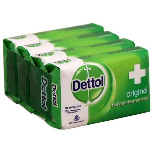 Dettol Original Soap 4Pack - (4 x 75g Each)