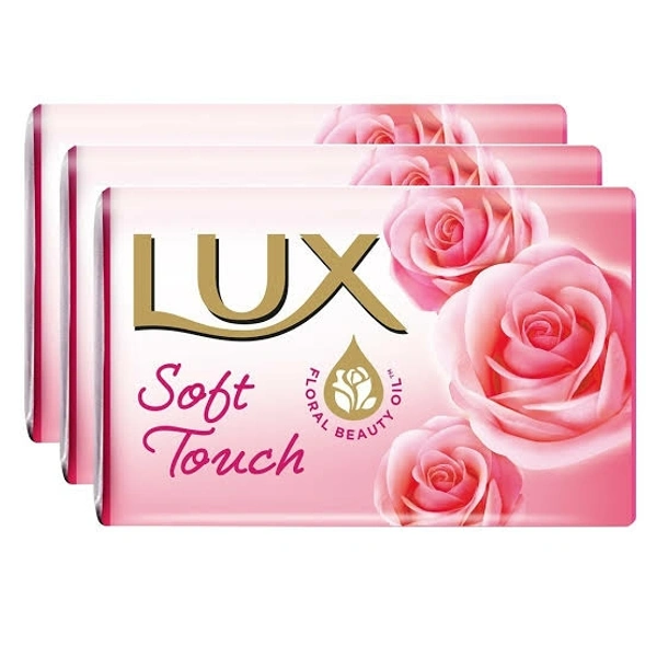 Lux Soft Touch Soap - 3X150g