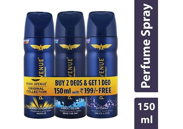 Park Avenue Deo Classic Perfume Buy 3 Get 1 Free - 3No