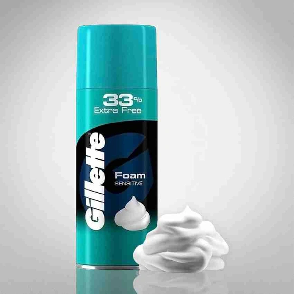 Gillette Sensitive Skin Form (33% Extra Free) - 418g