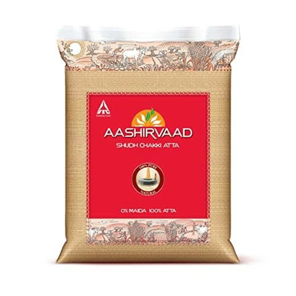 Aashirwad Chakki Atta (ఆశీర్వాద్ చక్కి ఆటా) - 1Kg