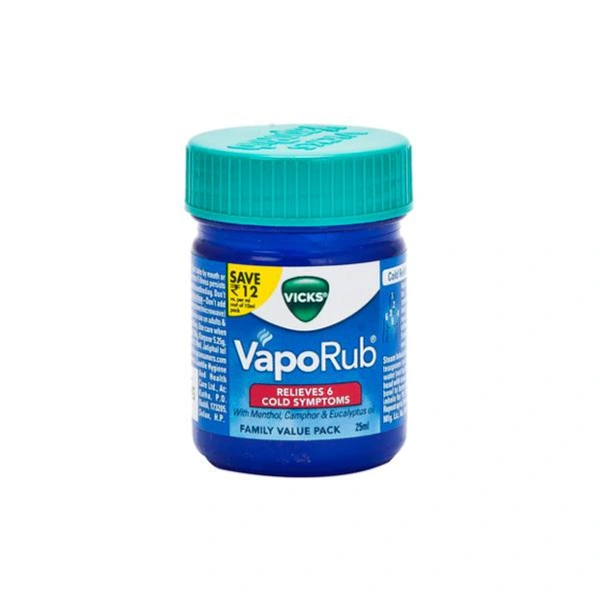 Vicks Vapourub (విక్స్ వ్యాపర్రబ్ ) - 25ML 