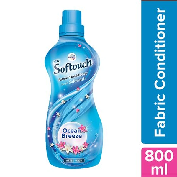 Softouch Fabric Conditioner Blue  - 800ML