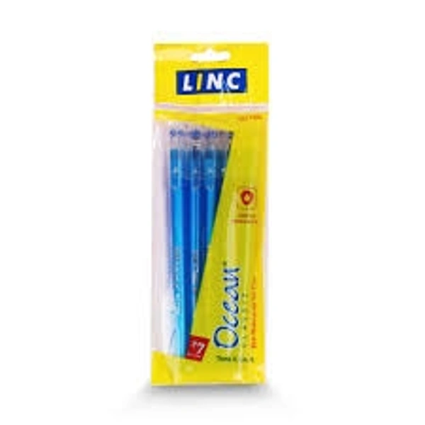 Link Ocean Gel Pen Blue - Pack of 5