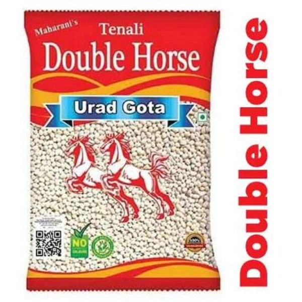 Double Horse Premium Urad Gota (డబుల్ హార్స్ ప్రీమియం మినపగుళ్లు) - 1Kg