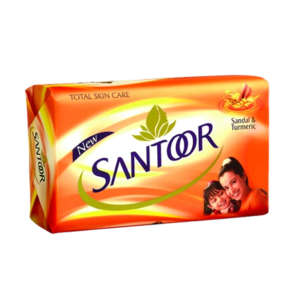 Santoor Sandal & Turmeric Soap - 150g