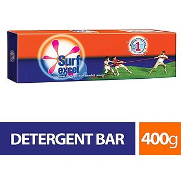 Surf Excel Detergent Bar - 400g