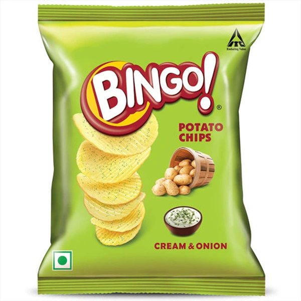 Bingo Chips Cream & Onion 