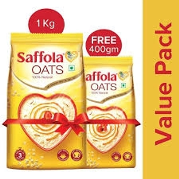 Saffola Oats - 1Kg+400g Free
