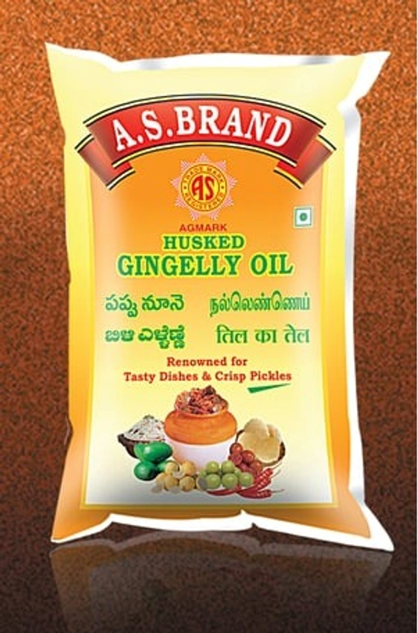 A S Brand Gingelly Oil - 1L