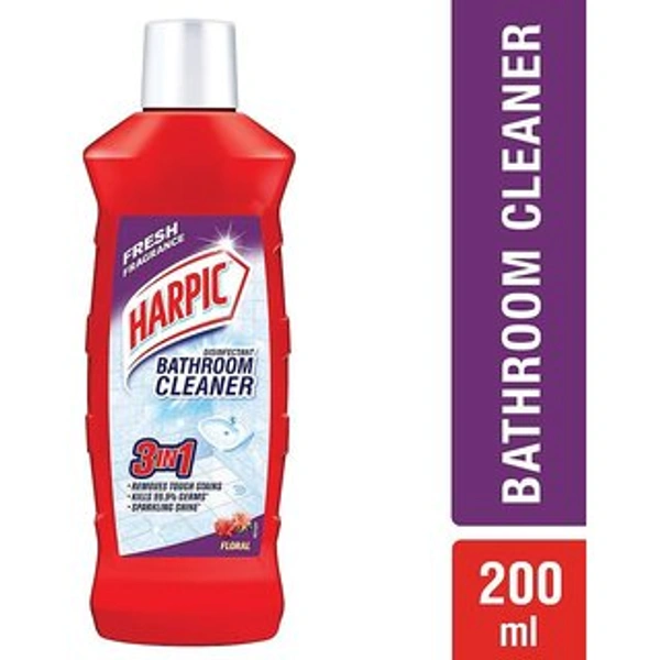 Harpic Floral Bathroom Cleaner - 200ML