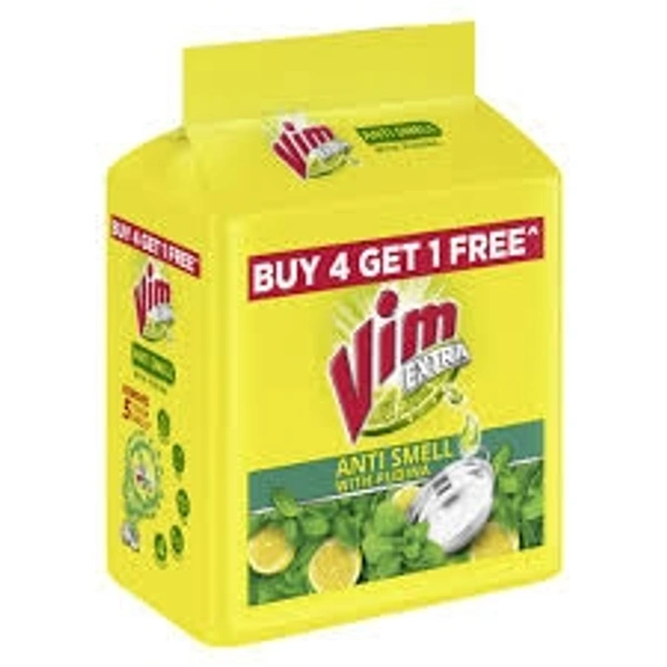 Vim Anti Smell Bar Buy 4 Get 1 Free - 5x200g