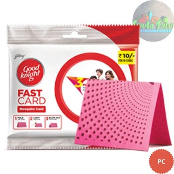 Good Knight Advance Fast Card  - 1No (10 Of Pack)