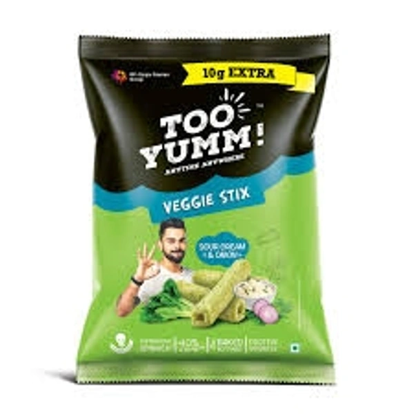 Too Yumm Veggie Stix Sour Cream & Onion - 13g