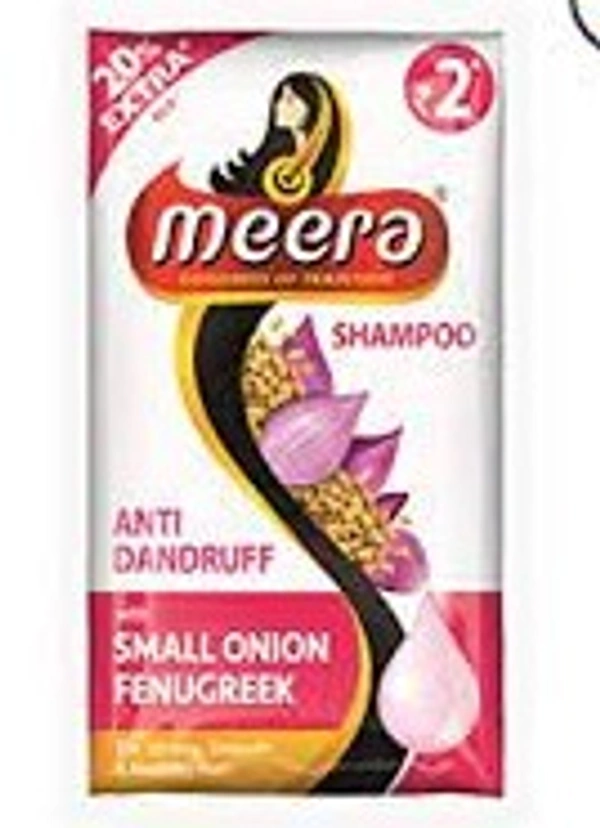 Meera Anti Dandruff sachet - 20No's Pack (Each 6ml)