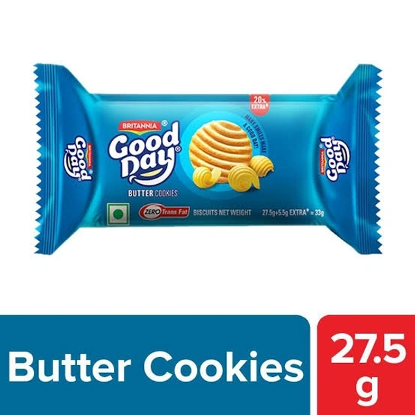Brit Goodday Butter Biscuit - 27.5g