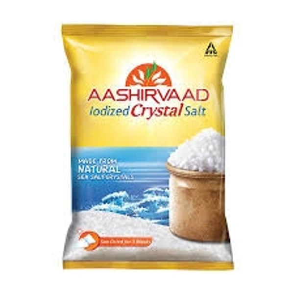 Aashirwad Crystal Salt - 1Kg