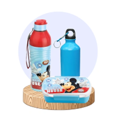 Bottles and Lunch Box