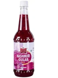 HOME MADE Kashmiri Gulab syrup 750ml