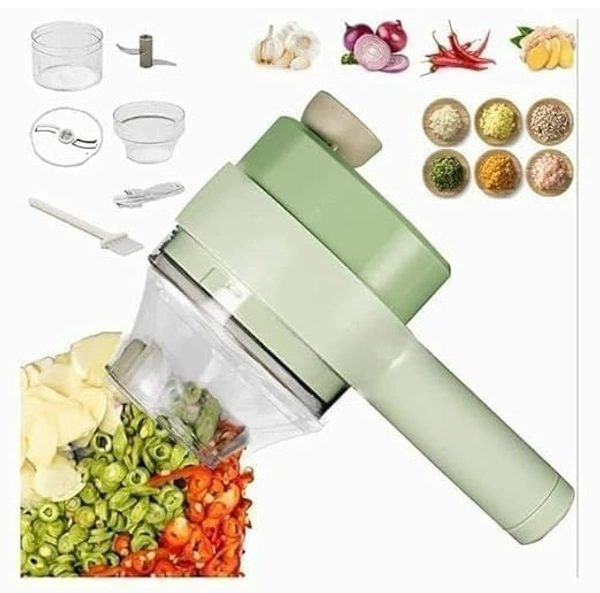 4-in-1 Electric Choppers - Multi-Function Food Processor