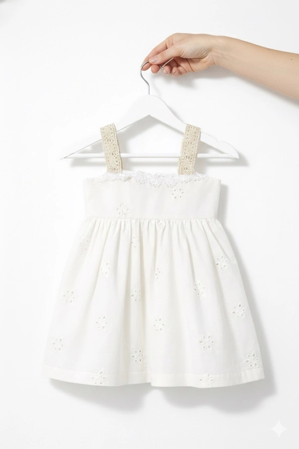 Aslovable White Willow Haqoba Dress