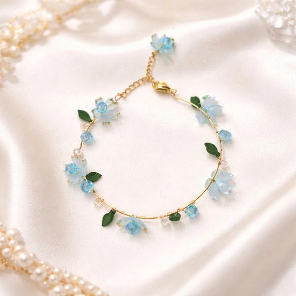 Aslovable Gold Chain Bracelet Handmade