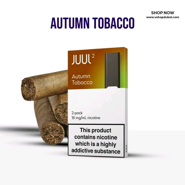 Juul 2 Pods Autumn Tobacco 18mg Pack of 2